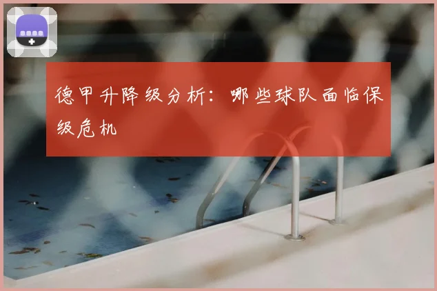 德甲升降级分析:哪些球队面临保级危机